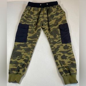 Wtaps Bape bathing ape collaboration camo sweatpants jogger camouflage size XS